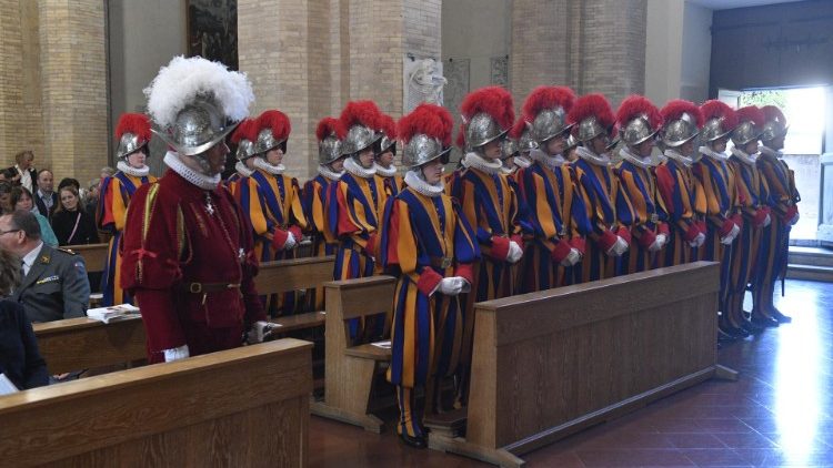 Gwardziści podczas Nieszpor&oacute;w