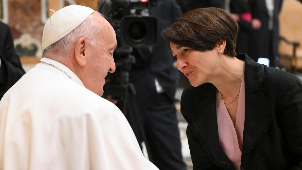 Аўдыенцыя для выкладчыкаў і студэнтаў Ватыканскіх школ