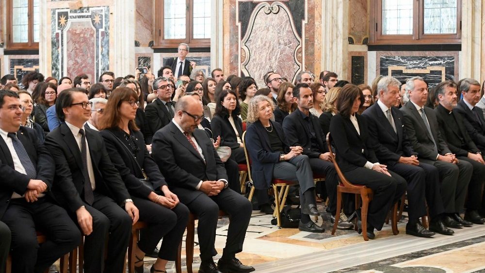 Аўдыенцыя для выкладчыкаў і студэнтаў Ватыканскіх школ