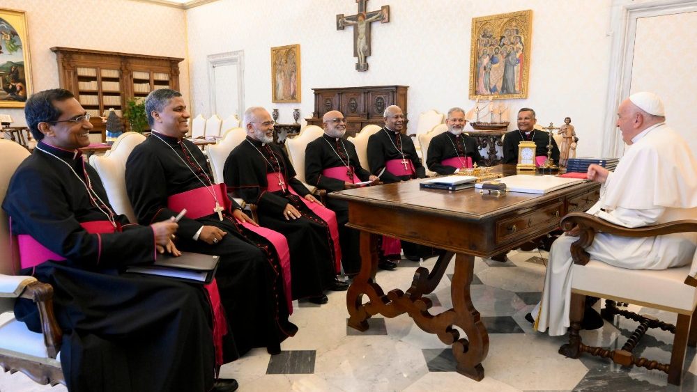 2024.05.13 Sua Beatitudine Mar Raphael Thattil, Arcivescovo Maggiore di Ernakulam-Angamaly dei Siro-Malabaresi