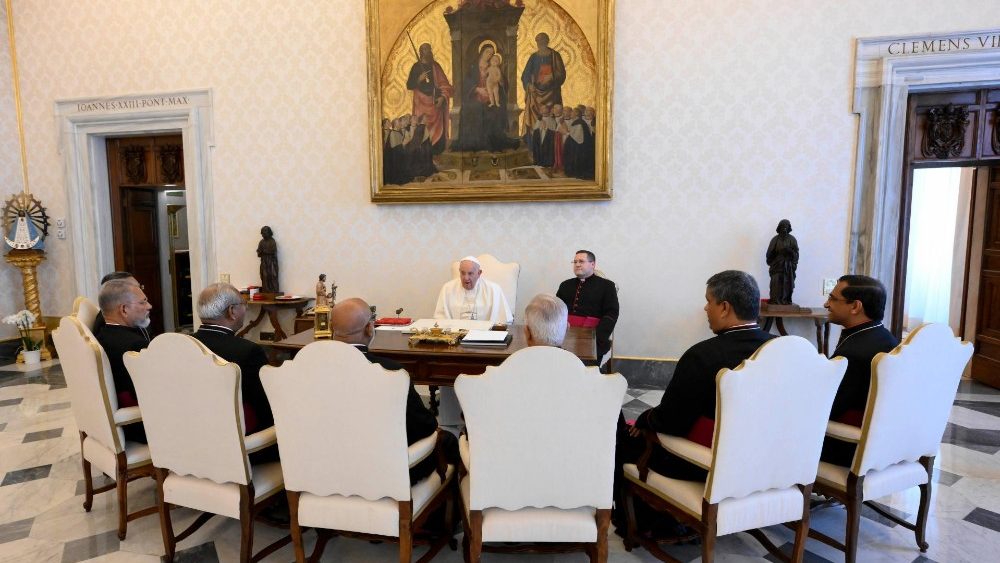 2024.05.13 Sua Beatitudine Mar Raphael Thattil, Arcivescovo Maggiore di Ernakulam-Angamaly dei Siro-Malabaresi