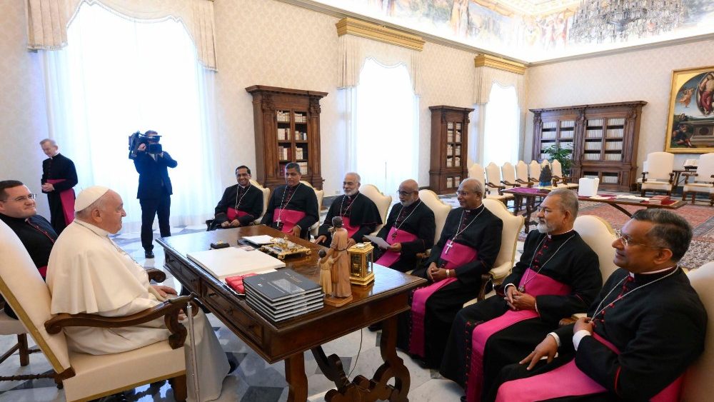 2024.05.13 Sua Beatitudine Mar Raphael Thattil, Arcivescovo Maggiore di Ernakulam-Angamaly dei Siro-Malabaresi