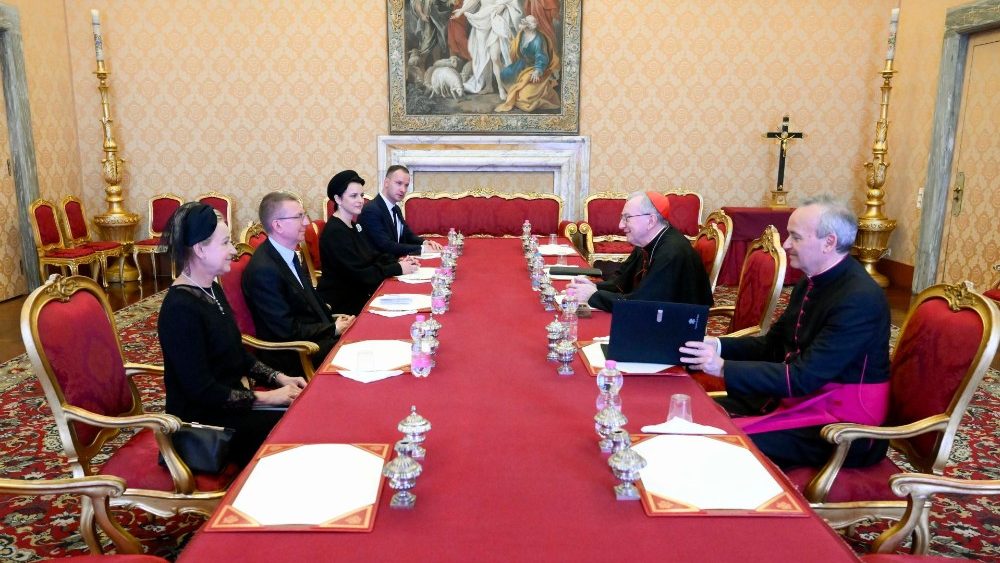 Прэзідэнт Латвіі правёў сустрэчы ў Ватыкане