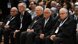 Падчас сустрэчы Францішка з духавенствам Вероны