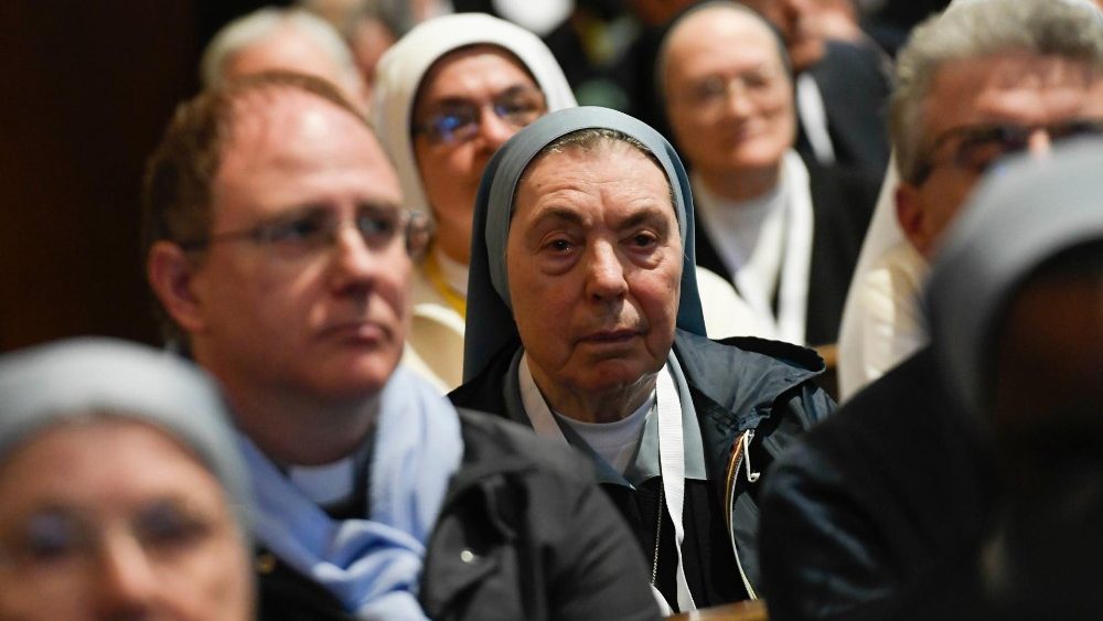 Падчас сустрэчы Францішка з духавенствам Вероны