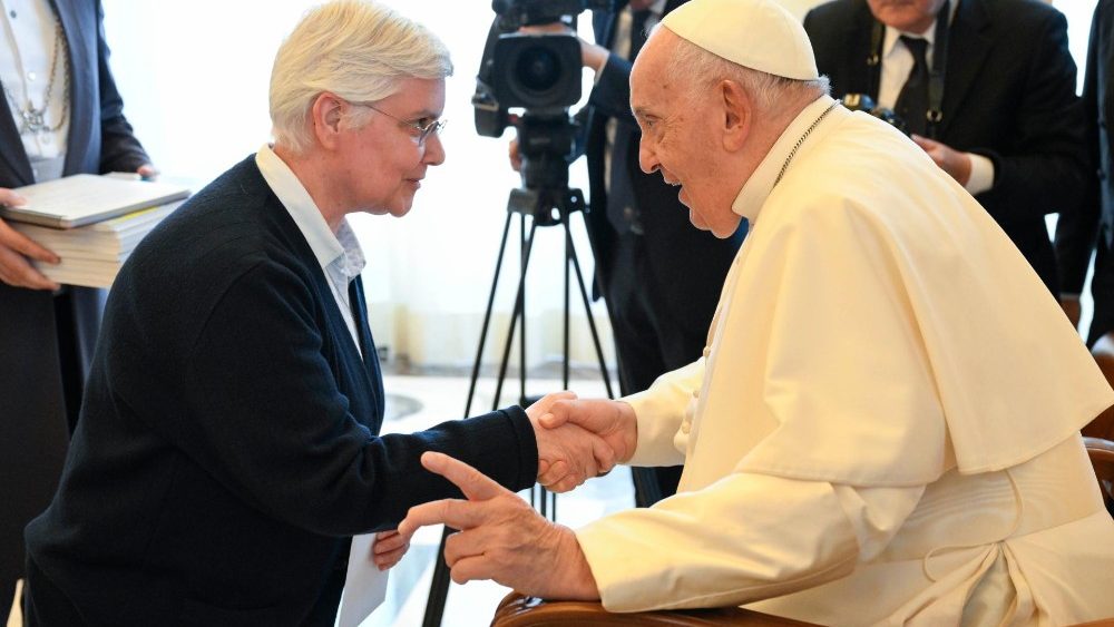 Аўдыенцыя для манахінь з кангрэгацый Шпітальных сясцёр Найсвяцейшага Сэрца Езуса і Дачок святога Каміла