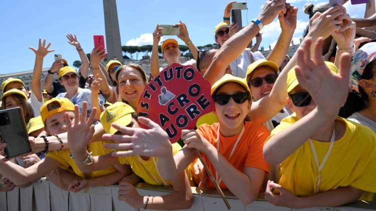 Удзельнікі Сусветнага дня дзяцей