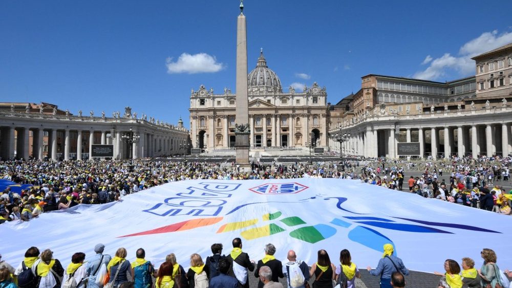 Візіт у Ватыкан членаў Хрысціянскіх асацыяцый італьянскіх працаўнікоў (ACLI)