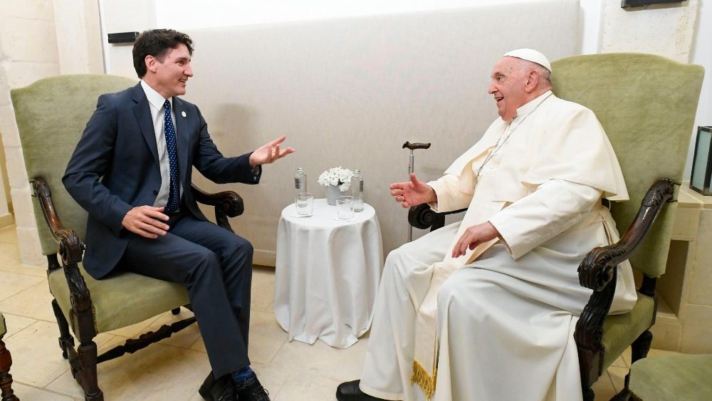 Візіт на саміт G7 у Борга-Эньяцыа