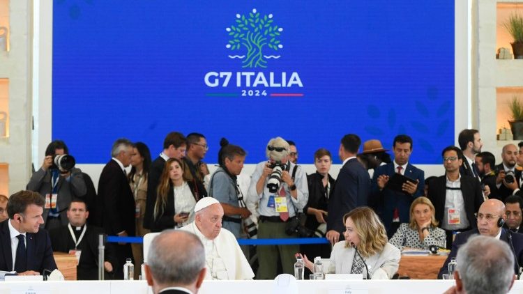 Papież Franciszek na szczycie G7