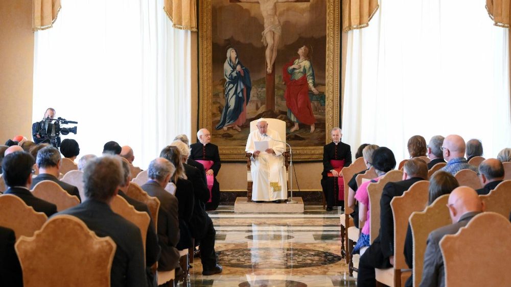 Аўдыенцыя для ўдзельнікаў канферэнцыі, арганізаванай Ватыканскай абсерваторыяй