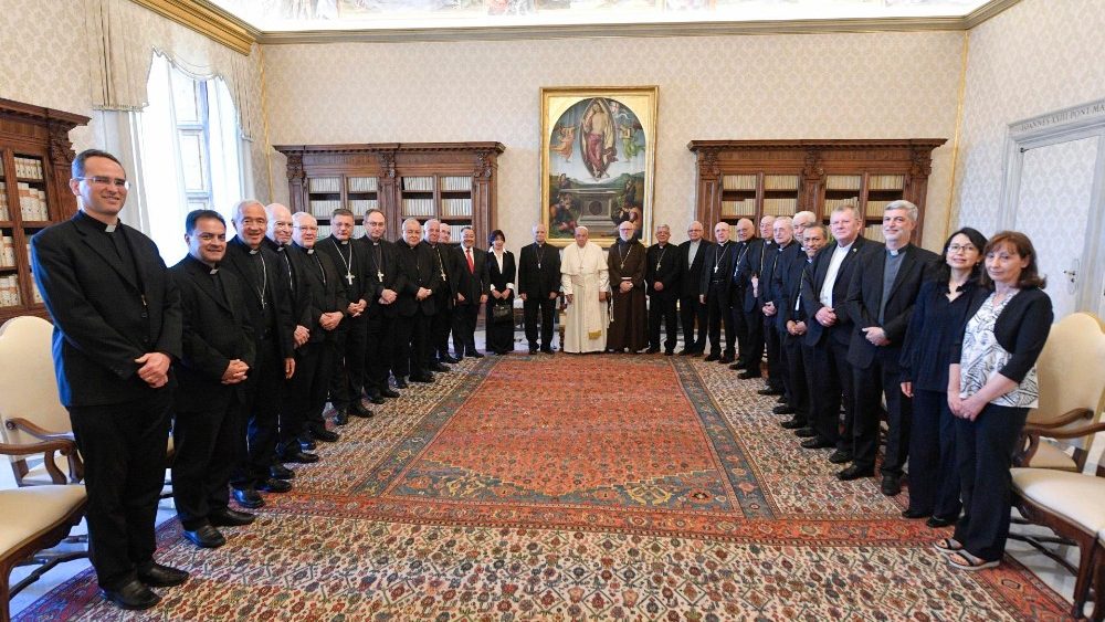 Аўдыенцыя для членаў Папскай камісіі па справах Усходніх Касцёлаў
