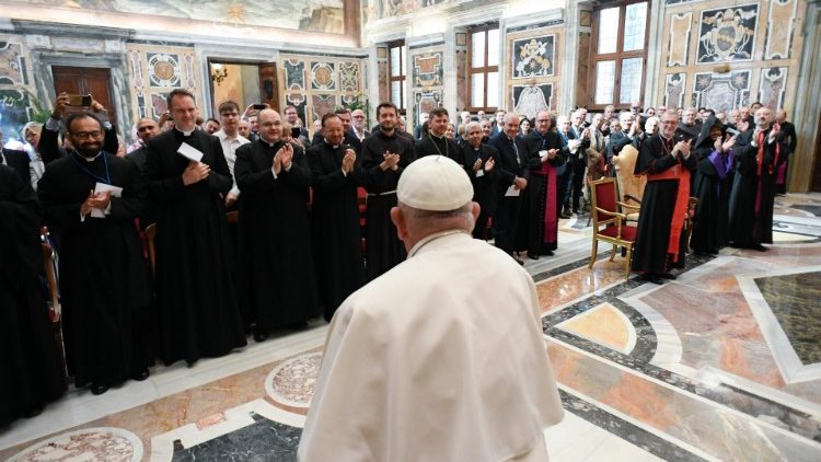 Papieska audiencja dla przedstawicieli Dzieła Pomocy Kościołom Wschodnim ROACO