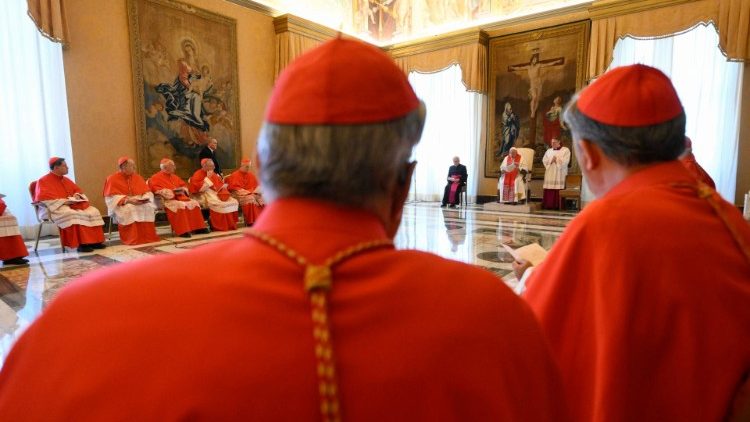 El Papa en el Consistorio Ordinario P&uacute;blico para la Canonizaci&oacute;n de algunos Beatos
