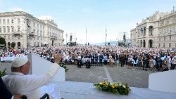 Der Papst in Triest