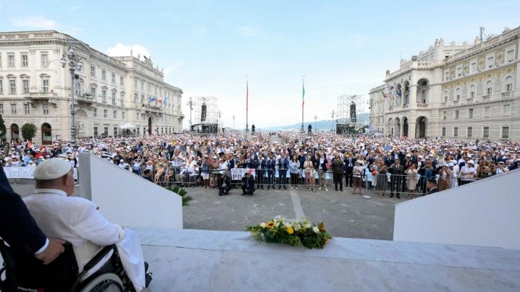 Misa kwa waamini Trieste