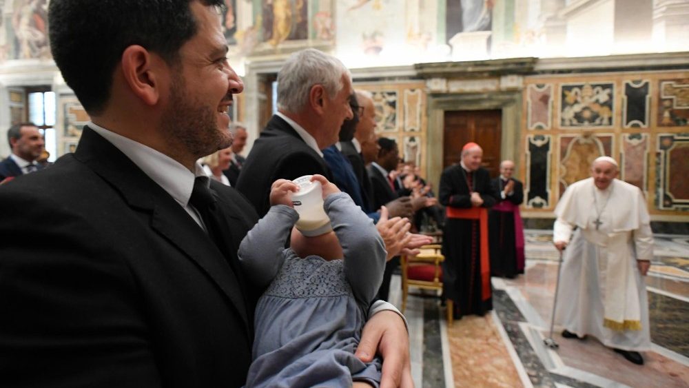 Аўдыенцыя для членаў Міжнароднай каталіцкай сеткі заканадаўцаў