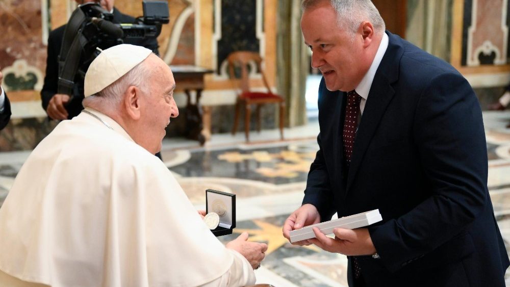 Аўдыенцыя для членаў Міжнароднай каталіцкай сеткі заканадаўцаў