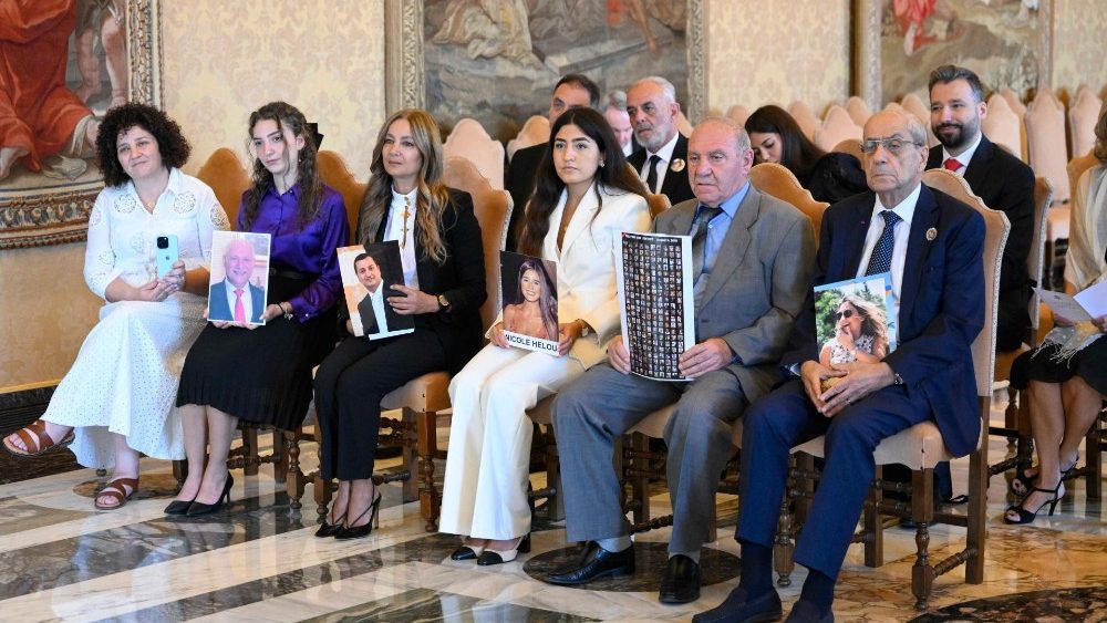 2024.08.26 Familiari delle Vittime dell'esplosione nel Porto di Beirut 