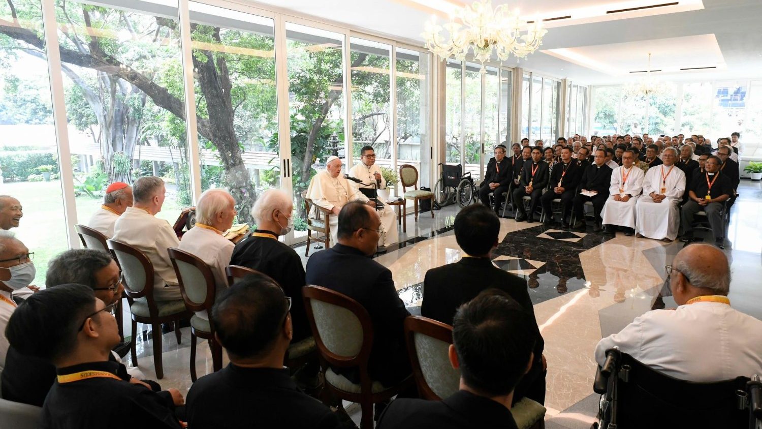 Pope Francis Unites with Fellow Jesuits in Indonesia: A Symbol of Unity and Faith