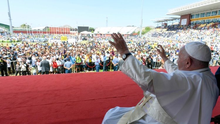 Pope Francis' Mass in Papua New Guinea