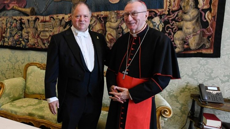 Balozi mpya wa Israeli mjini Vatican pia alikutana na Katibu wa Vatican