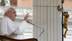 Папа падчас агульнай аўдыенцыі ў Ватыкане
