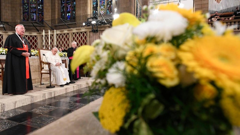 Сустрэча Папы з каталіцкай супольнасцю Люксембурга