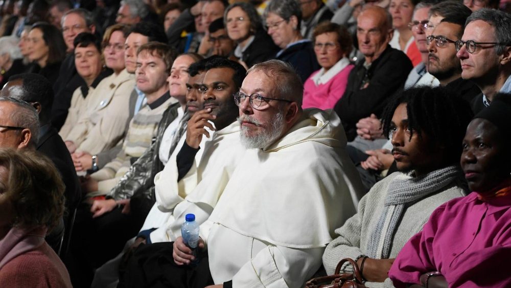 Сустрэча Папы з духавенствам, кансэкраванымі асобамі і свецкімі душпастырамі ў Бруселі