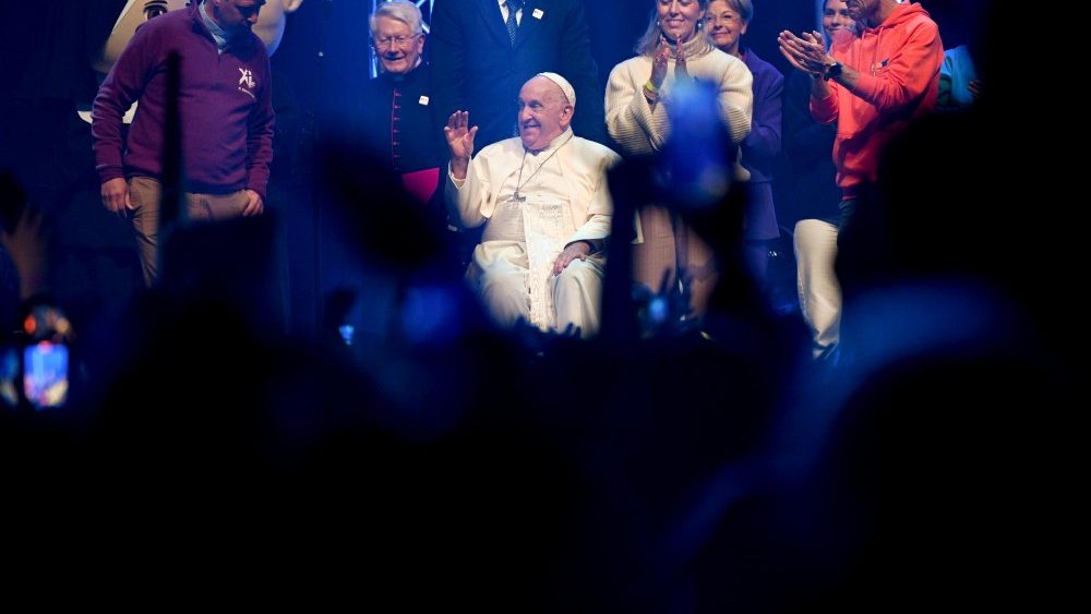 2024.09.28 Viaggio Apostolico in Belgio - Veglia giovani