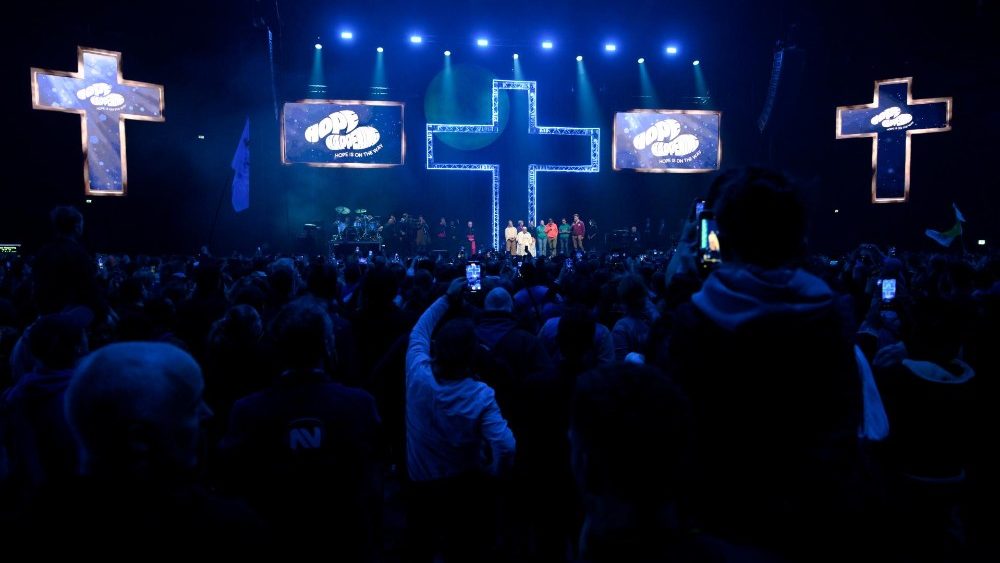 2024.09.28 Viaggio Apostolico in Belgio - Veglia giovani