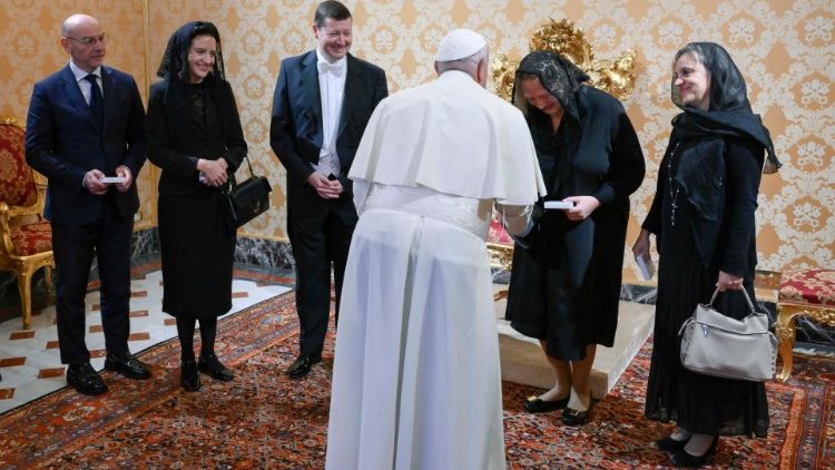 Der Antrittsbesuch beim Papst