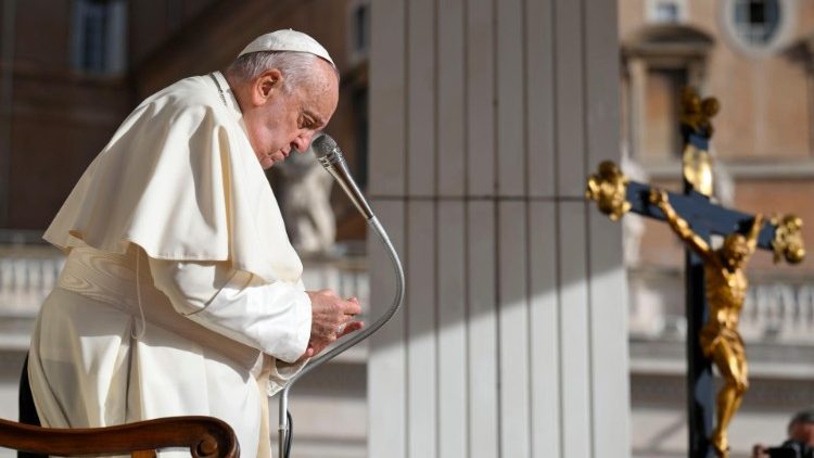 09-10-2024 Ojciec Święty Franciszej podczas audiencji ogólnej