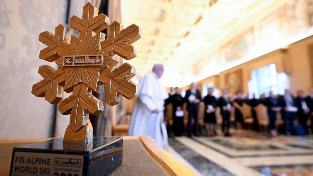 Аўдыенцыя для членаў Федэрацыі лыжнага спорту Аўстрыі