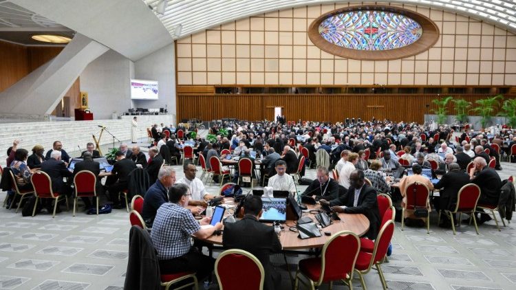 Ze synodní auly na podzim roku 2024