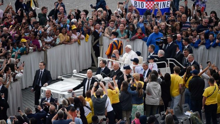 Общая аудиенция в Ватикане 16 октября 2024 г.