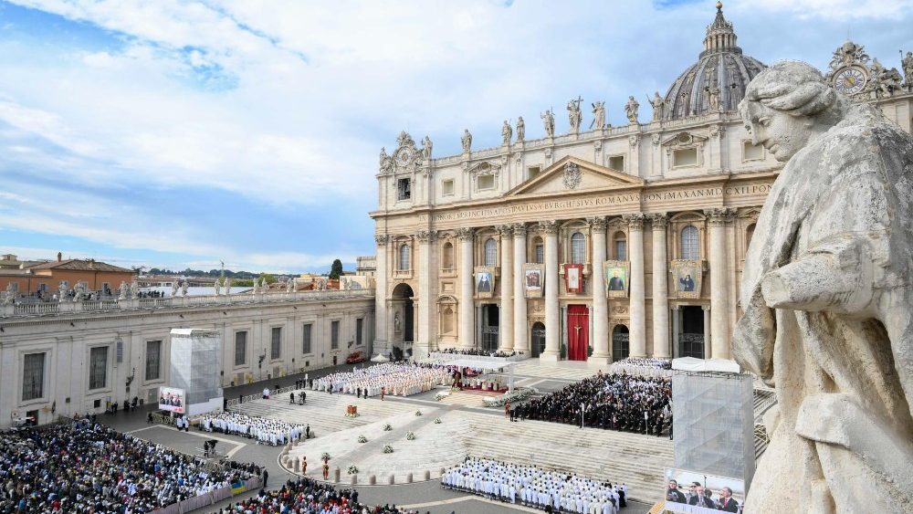 Кананізацыйная святая Імша ў Ватыкане