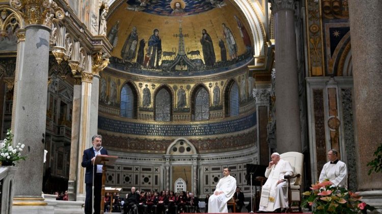 Blick in die Lateranbasilika