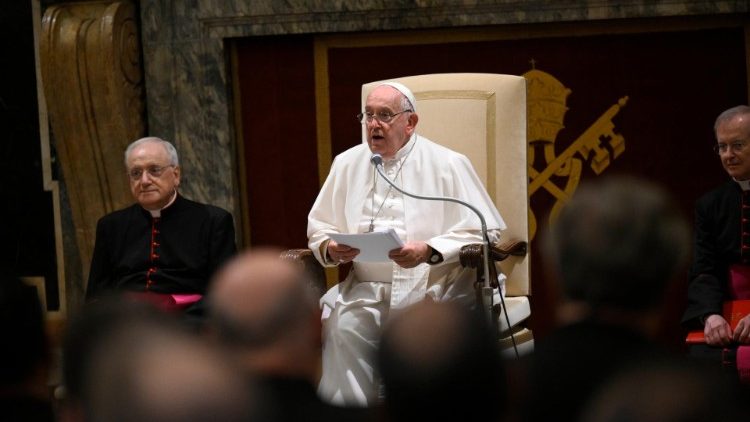 Un momento dell'udienza