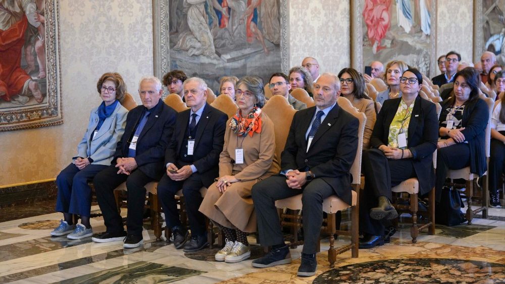 Аўдыенцыя для прадстаўнікоў руху за адказную адукацыю італьянскай Каталіцкай акцыі