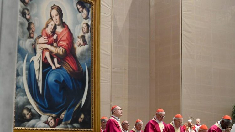 Mass  in remembrance of Cardinals and Bishops who died in the past year