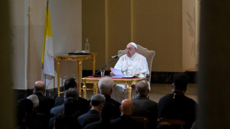 O Papa na Pontifícia Universidade Gregoriana para o encontro com a comunidade acadêmica