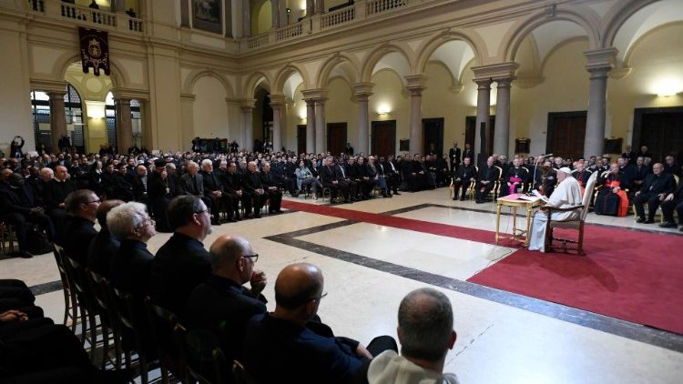 Der Gast aus dem Vatikan in der Gregoriana