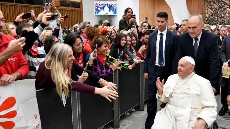 Die Audienz im Vatikan