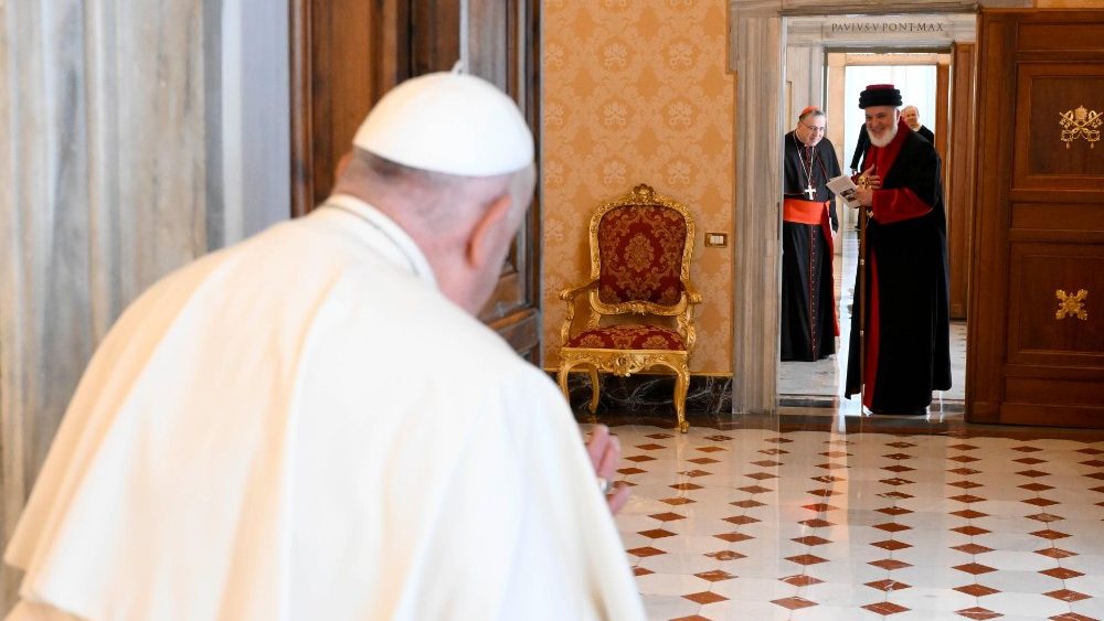 Аўдыенцыя для Мар Авы ІІІ, Каталікоса-патрыярха Асірыйскай Царквы Усходу