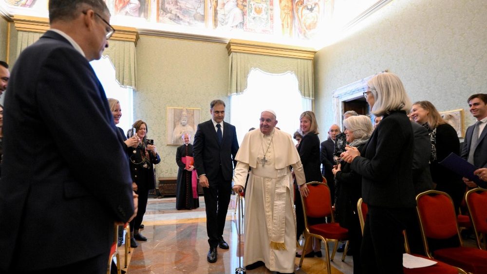 Fotogalerie z dnešní audience