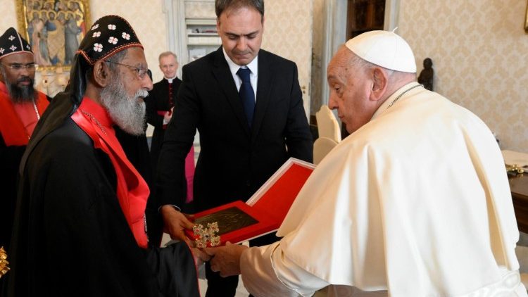 El Papa recibe a los miembros del Santo Sínodo