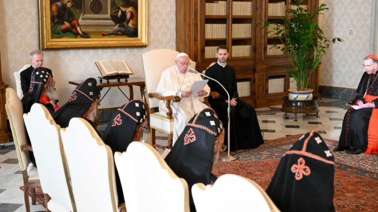 Die Audienz im Vatikan