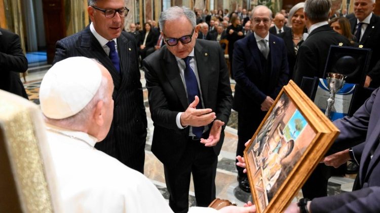 2024.11.15 Członkowie Krajowej Konfederacji Rzemieślników oraz Małych i Średnich Przedsiębiorstw