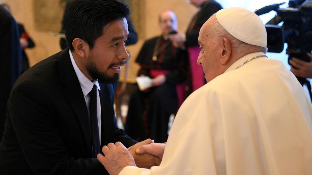 2024.11.16 Seminaristi delle Diocesi di Pamplona, Tudela, San Sebastian, e Redemptoris Mater